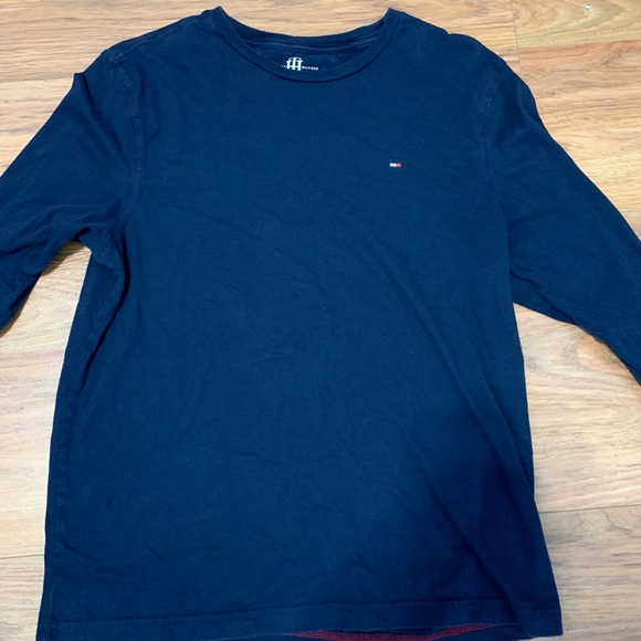 Tommy Hilfiger Navy Blue Men’s LongSleeve - Picture 3 of 3